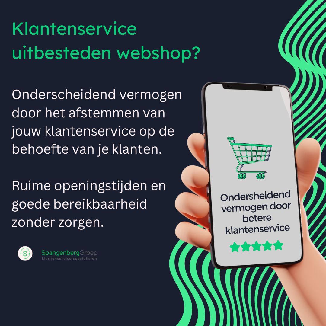 Customer service outsourcing webshop: The importance of good customer service for webshops and why outsourcing is the key to success