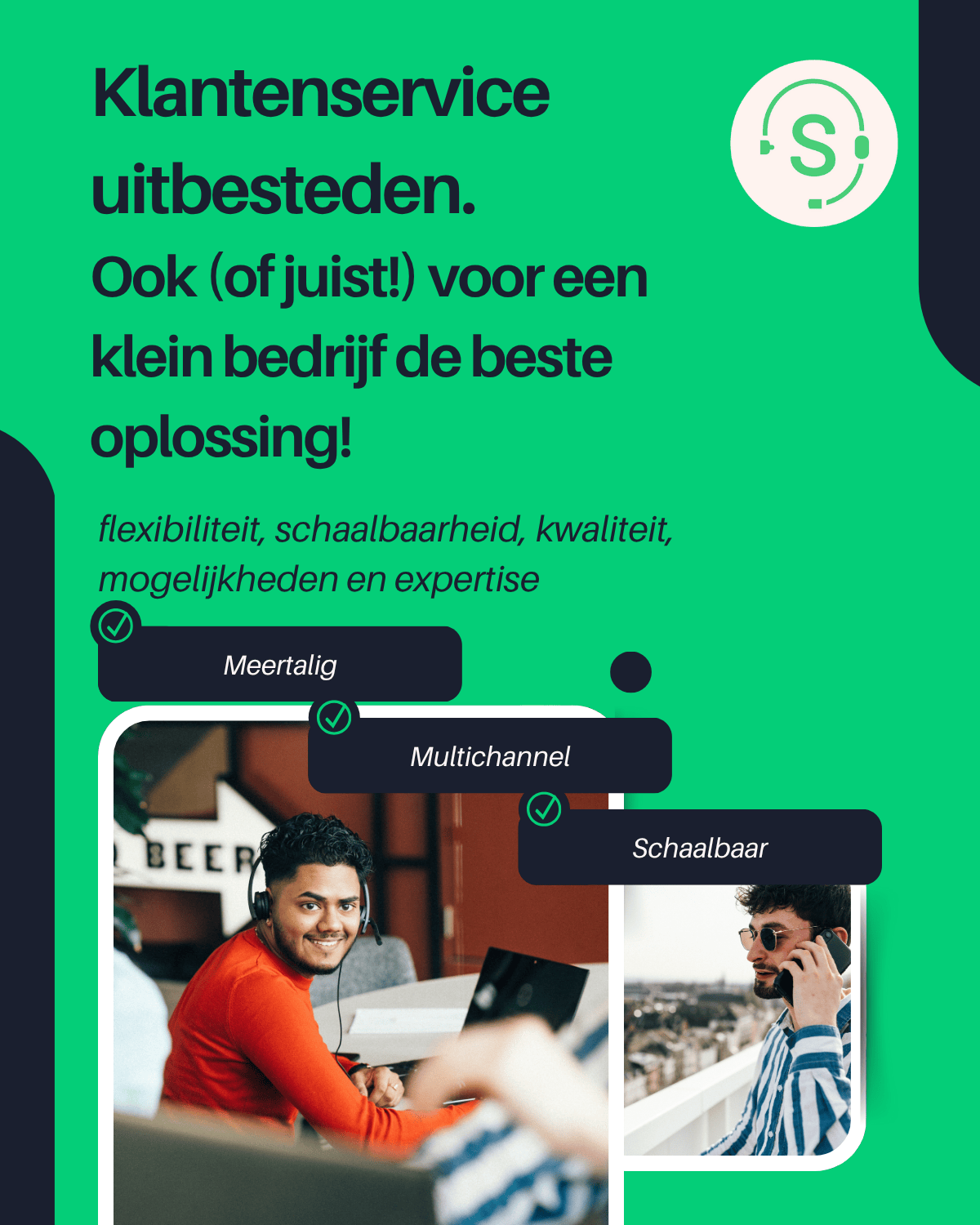 Klantenservice uitbesteden: Ook (of juist!) voor een klein bedrijf de beste oplossing!