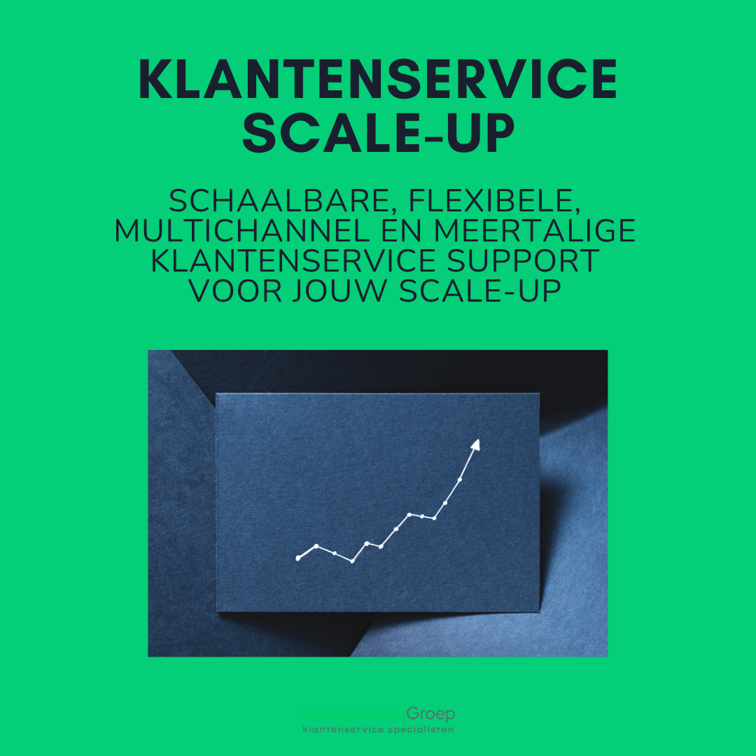 klantenservice uitbesteden scale-up